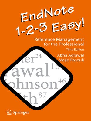 cover image of EndNote 1-2-3 Easy!
